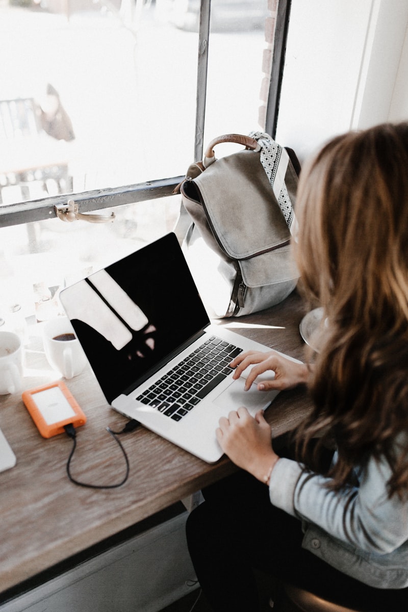 Organized home workspace, calm and ready